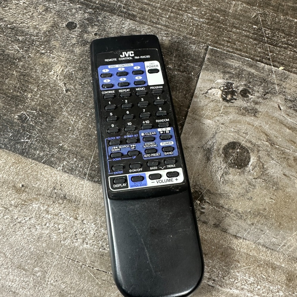 JVC RM-RXC50 Replacement Audio Remote control - Picture 4 of 5